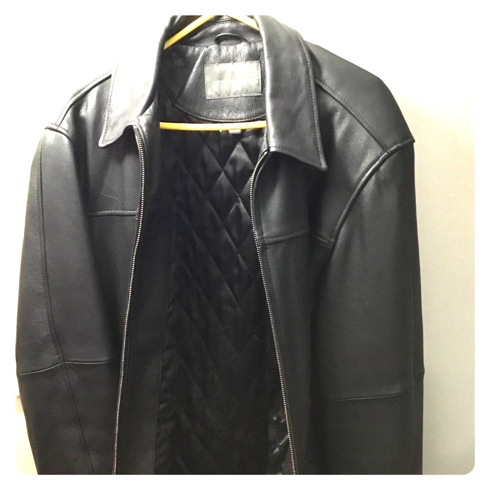 COPY - Croft & barrow pure leather coat.